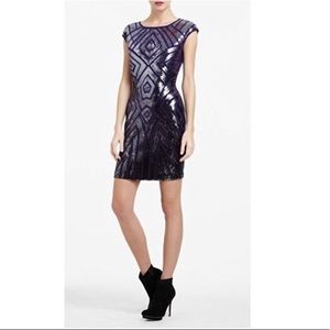 Plumberry & Silver BCBGmaxazria bodycon dress